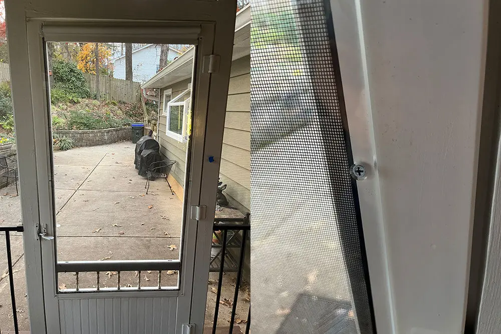 Removable Acrylic Panel For Screened Porch | Atlanta Georgia