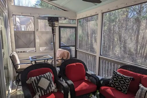 Custom Acrylic Panel For Screened Porch | Woodstock Georgia